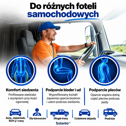 Solanto™ Poduszka do siedzenia z podparciem lędźwiowym