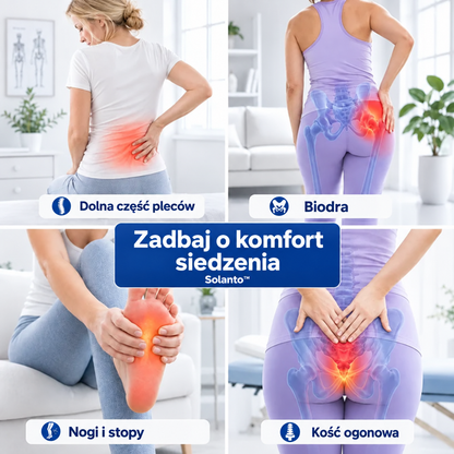 Solanto™ Poduszka do siedzenia z podparciem lędźwiowym
